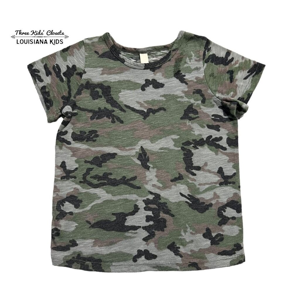 Childhoods 5T Classic Camouflage Camo Basic Tee Shirt